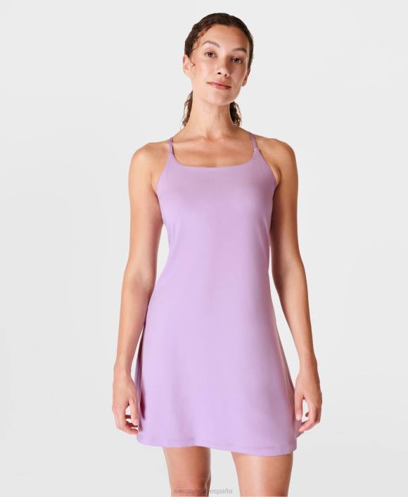 ropa lirio morado T28T779 vestido de entrenamiento completo mujer Sweaty Betty