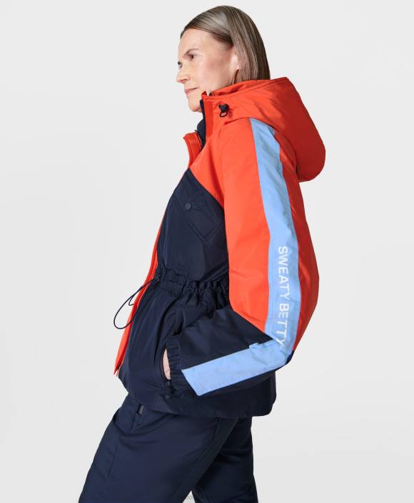 ropa Azul marino T28T642 chaqueta de esquí ártico mujer Sweaty Betty