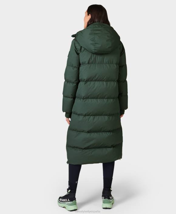 ropa caminata verde T28T725 parka de plumón nimbus mujer Sweaty Betty