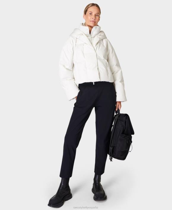 ropa lirio blanco T28T688 chaqueta acolchada de esquí nevadas mujer Sweaty Betty