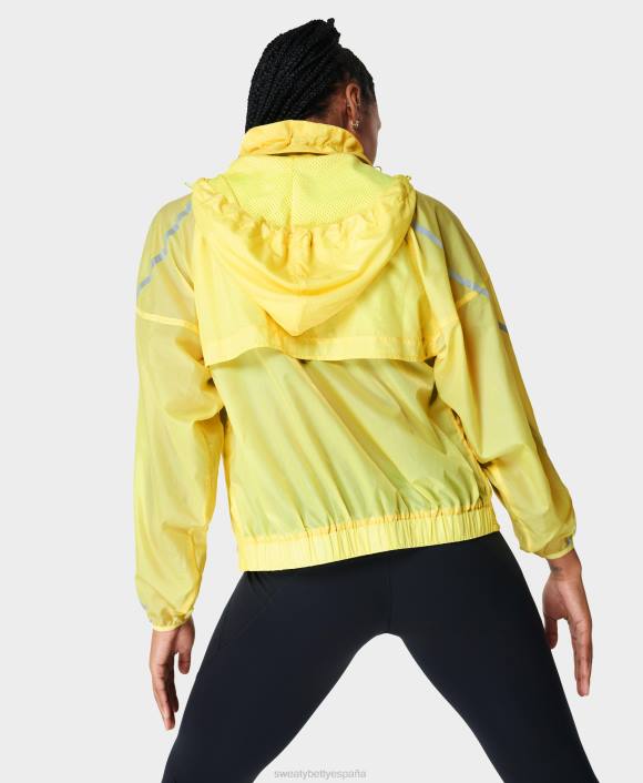 ropa nenúfar amarillo T28T792 guardar la chaqueta mujer Sweaty Betty