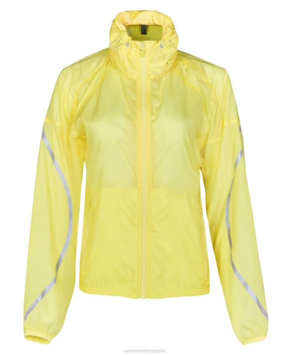 ropa nenúfar amarillo T28T792 guardar la chaqueta mujer Sweaty Betty