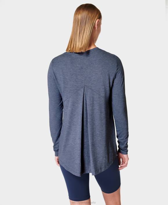 ropa azul infinito T28T950 camiseta de entrenamiento de concentración de manga larga mujer Sweaty Betty
