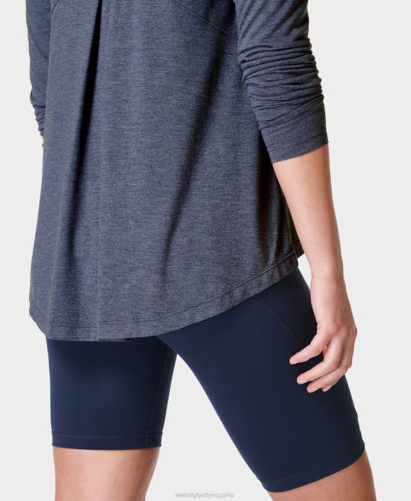 ropa azul infinito T28T950 camiseta de entrenamiento de concentración de manga larga mujer Sweaty Betty