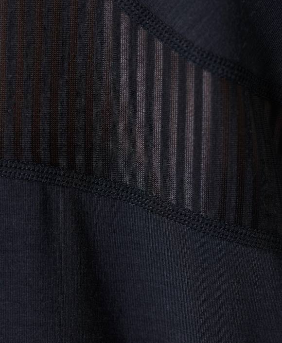 ropa negro T28T742 camiseta de manga larga respira fácil mujer Sweaty Betty