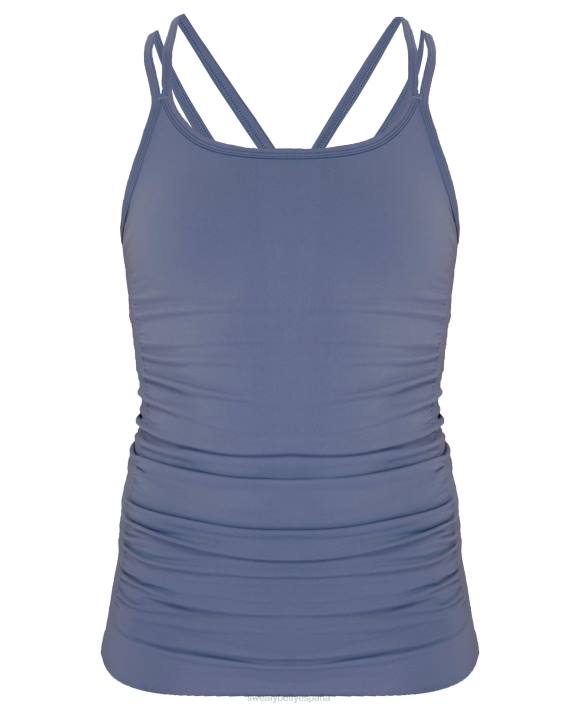 ropa azul infinito T28T704 tanque de yoga sin costuras aplomo mujer Sweaty Betty