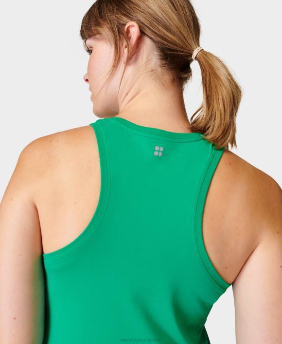 ropa electro verde T28T222 tanque de entrenamiento sin costuras para atleta mujer Sweaty Betty
