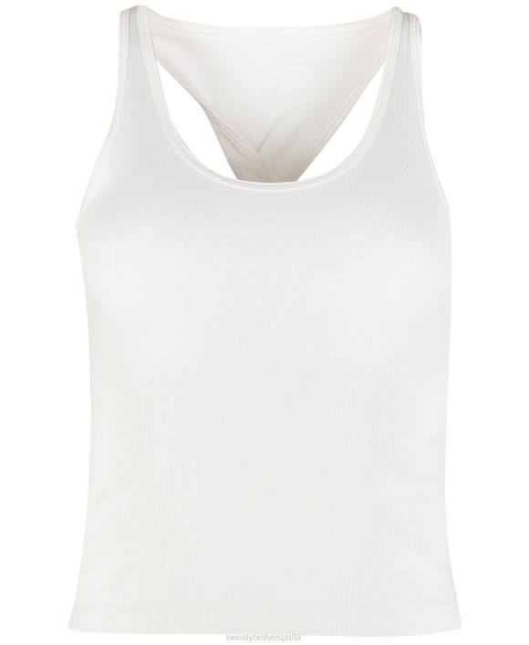 ropa lirio blanco marga T28T851 camiseta sin mangas de primavera sin costuras mujer Sweaty Betty