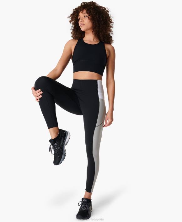 ropa negro T28T982 tanque de entrenamiento power frame mujer Sweaty Betty