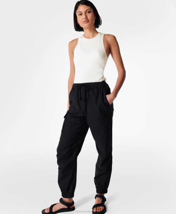 ropa ostra blanca T28T836 tanque de costilla harper racer mujer Sweaty Betty