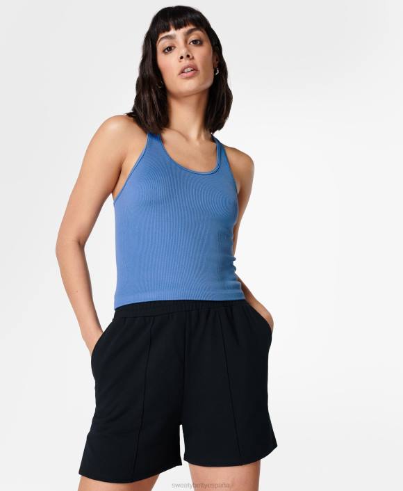 ropa regata azul T28T848 camiseta sin mangas de primavera sin costuras mujer Sweaty Betty