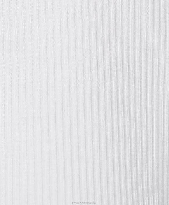 ropa blanco T28T264 camiseta harper manga corta mujer Sweaty Betty