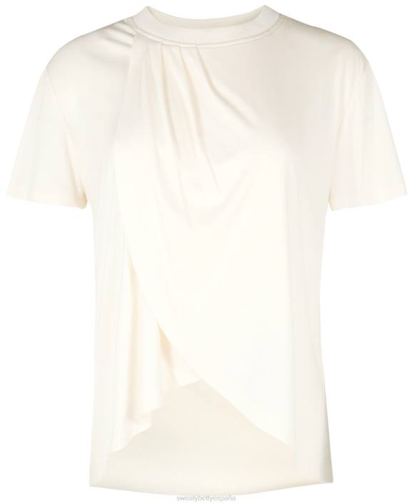 ropa blanco alabastro T28T973 camiseta de manga corta tori mujer Sweaty Betty