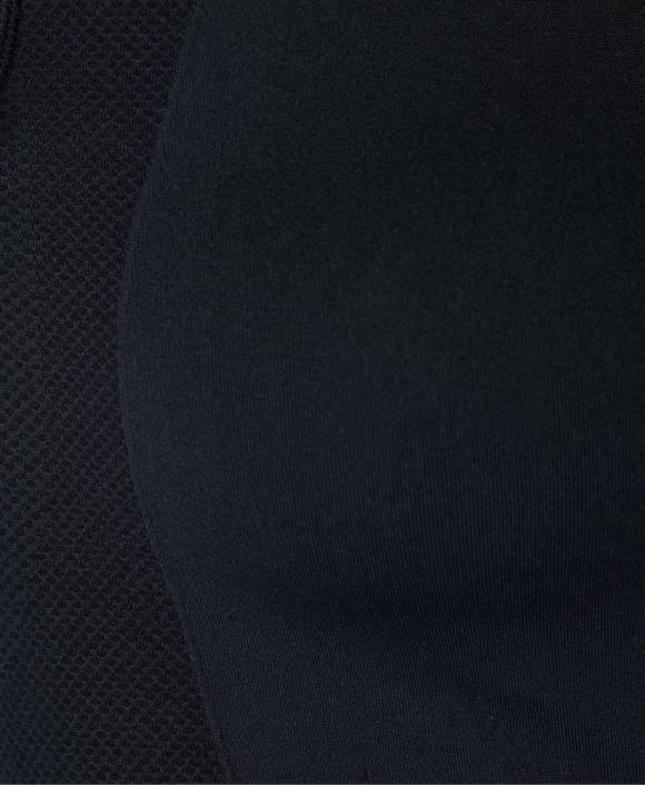 ropa negro T28T290 camiseta corta de entrenamiento sin costuras para atleta mujer Sweaty Betty