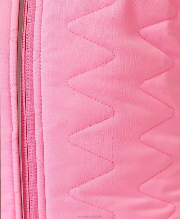 ropa rosa brillante T28T547 chaleco para correr a la velocidad de la luz mujer Sweaty Betty