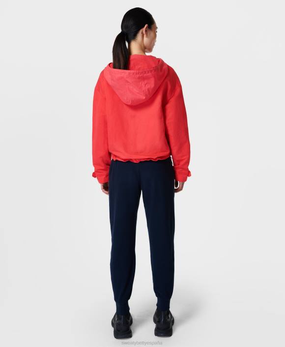 ropa tulipán rojo T28T798 jersey nómada mujer Sweaty Betty