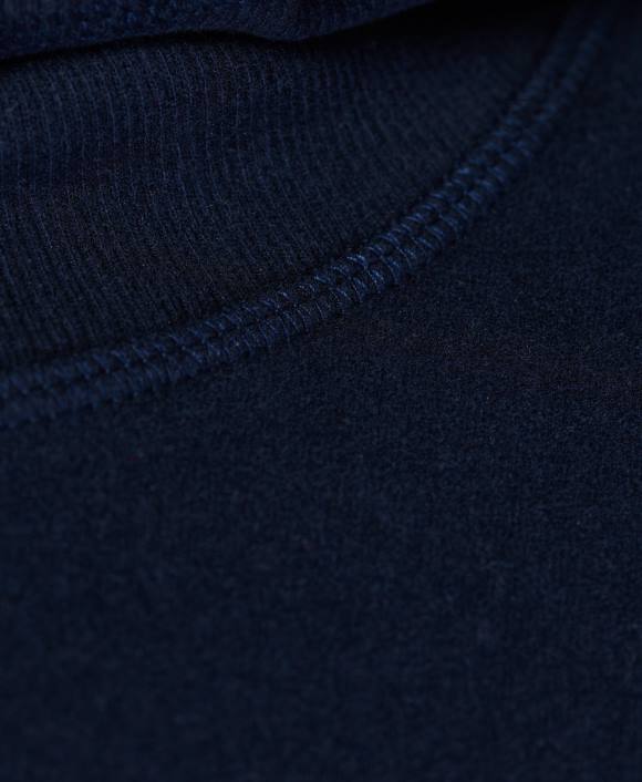 ropa Azul marino T28T996 sudadera corta con capucha de forro polar escape luxe mujer Sweaty Betty