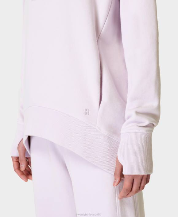 ropa flor de niebla púrpura T28T970 sudadera con capucha revive mujer Sweaty Betty