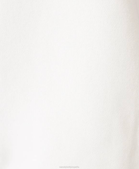 ropa lirio blanco T28T801 sudadera con capucha sin mangas powerhouse mujer Sweaty Betty