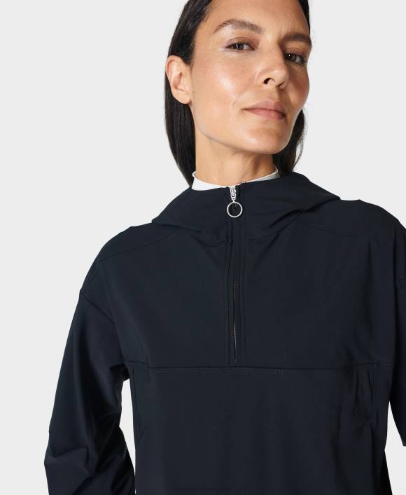 ropa negro T28T528 sudadera con capucha de explorador de invierno mujer Sweaty Betty