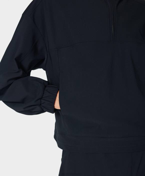 ropa negro T28T528 sudadera con capucha de explorador de invierno mujer Sweaty Betty