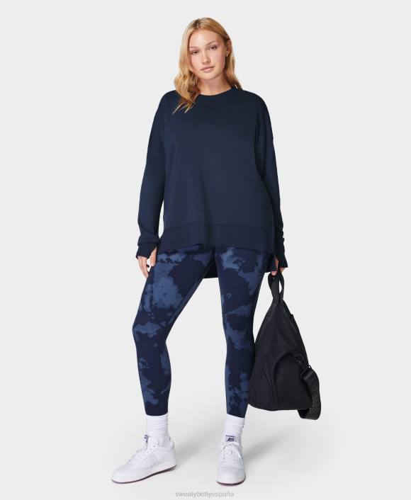 ropa Azul marino T28T45 sudadera larga after class mujer Sweaty Betty