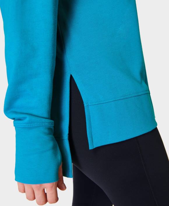 ropa futuro azul T28T43 sudadera larga after class mujer Sweaty Betty