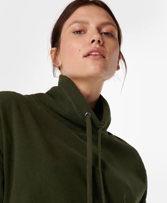 ropa montaña verde T28T1080 armonizar sudadera de lana italiana mujer Sweaty Betty