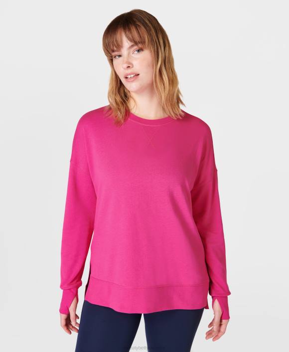 ropa rosa punk T28T44 sudadera larga after class mujer Sweaty Betty