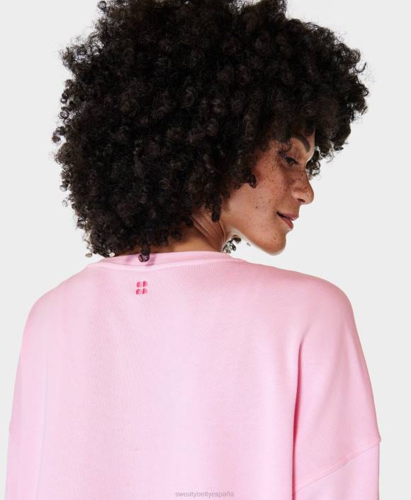 ropa rosa tiza T28T47 sudadera larga after class mujer Sweaty Betty