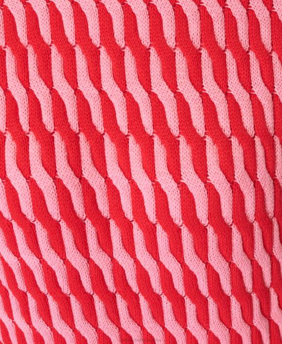 ropa Rosa rojo T28T356 suéter de ochos clásico mujer Sweaty Betty