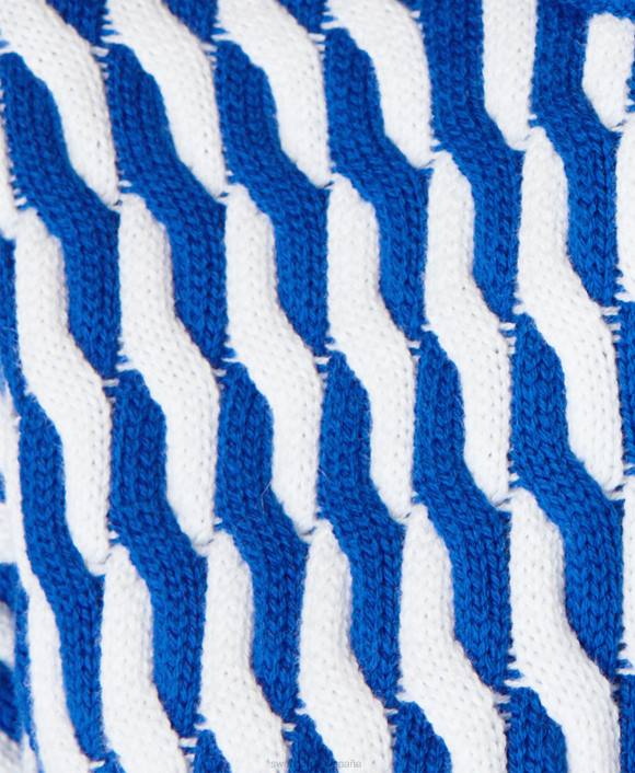 ropa azul relámpago T28T353 suéter de ochos clásico mujer Sweaty Betty