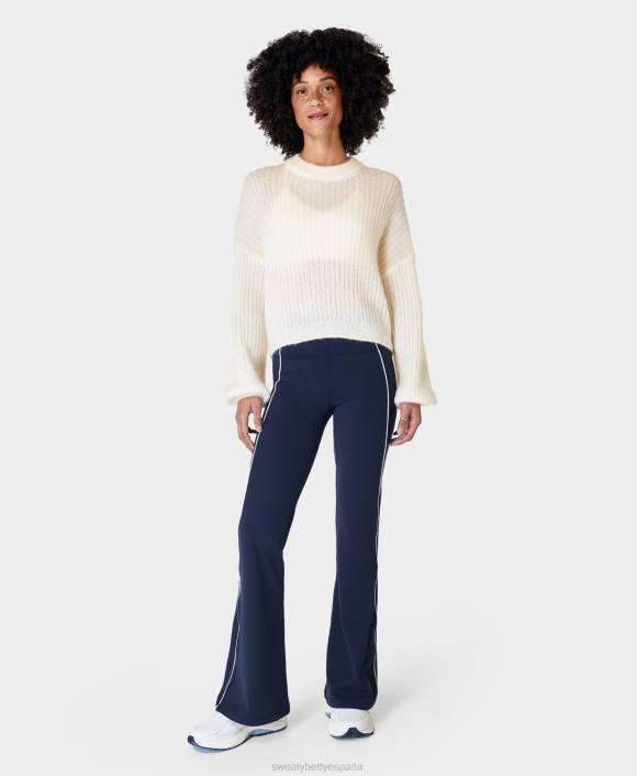 ropa lirio blanco T28T278 suéter con espalda abierta hera mujer Sweaty Betty