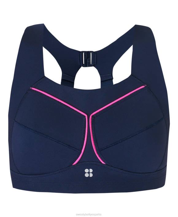 ropa Azul marino T28T395 sujetador para correr gravedad cero mujer Sweaty Betty