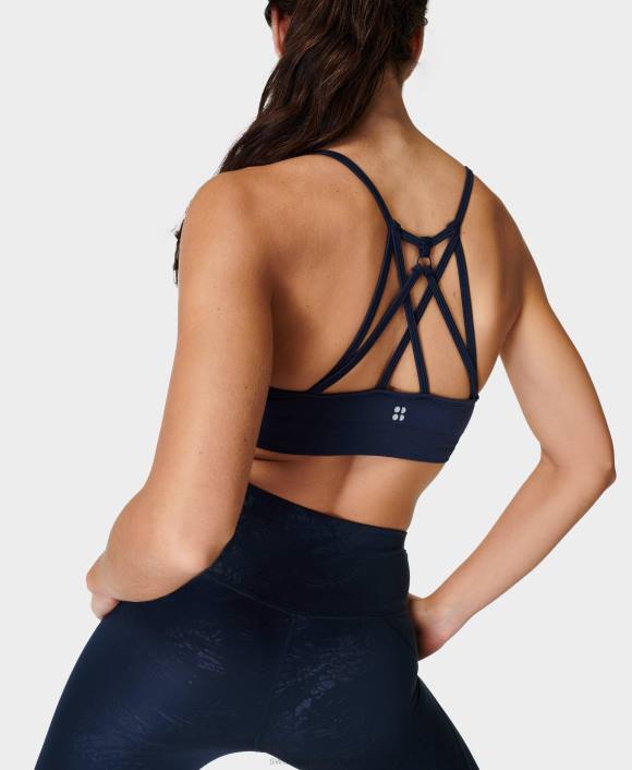 ropa Azul marino T28T962 sujetador de yoga espíritu despierto mujer Sweaty Betty