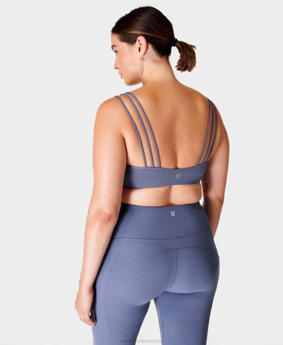 ropa azul infinito T28T352 oh sostén de yoga tan suave mujer Sweaty Betty