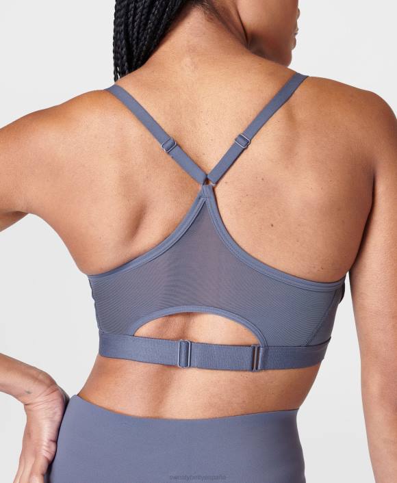 ropa azul infinito T28T405 sujetador power icon studio mujer Sweaty Betty