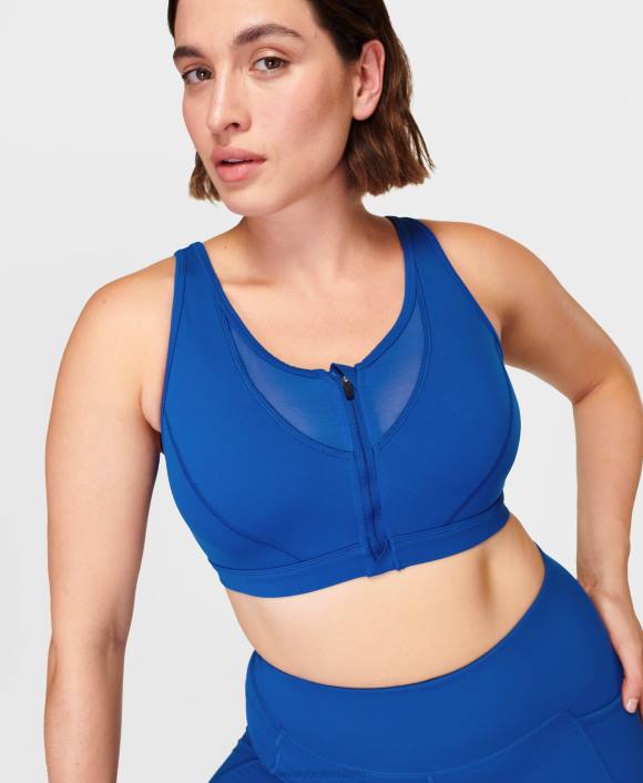ropa azul relámpago T28T311 sujetador de tren power icon mujer Sweaty Betty