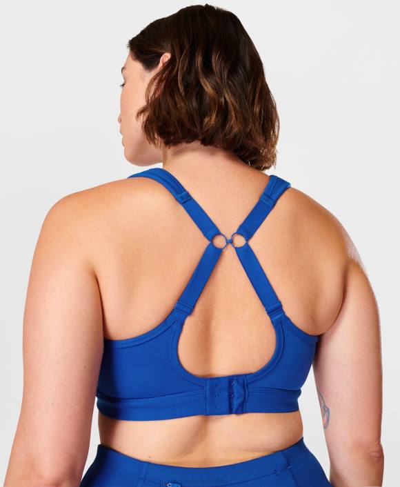 ropa azul relámpago T28T318 sujetador deportivo power icon mujer Sweaty Betty