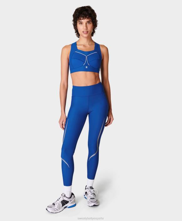 ropa azul relámpago T28T394 sujetador para correr gravedad cero mujer Sweaty Betty