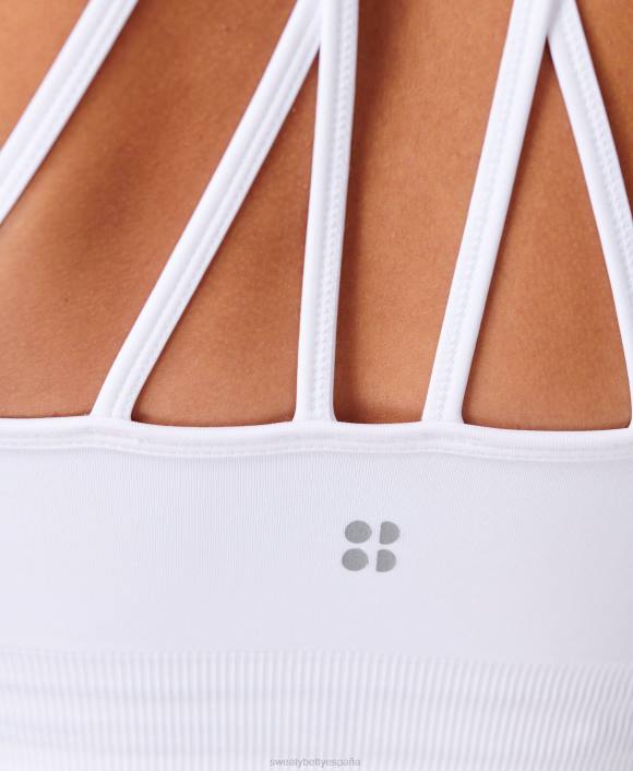 ropa blanco T28T615 sujetador de yoga reformado espíritu mujer Sweaty Betty