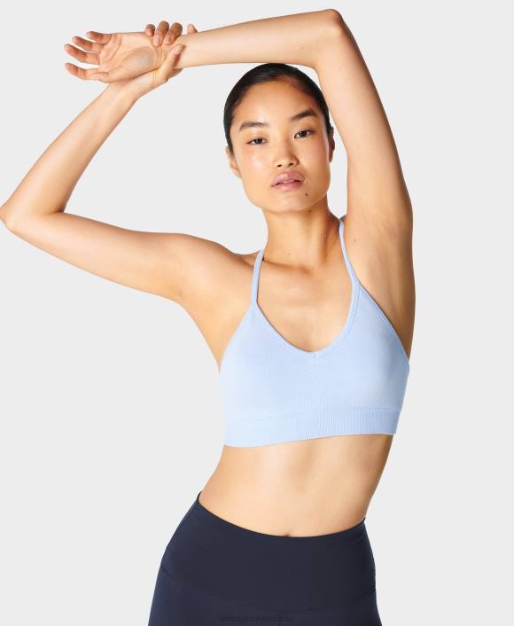 ropa brisa azul T28T934 sujetador de yoga sin costuras consciente mujer Sweaty Betty