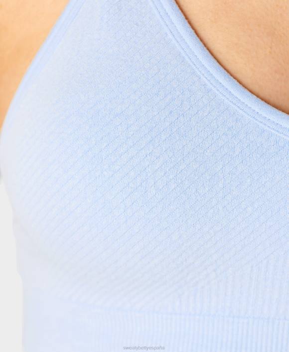 ropa brisa azul T28T934 sujetador de yoga sin costuras consciente mujer Sweaty Betty