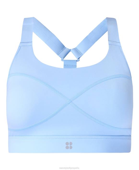 ropa filtro azul T28T251 sujetador deportivo power de sujeción media mujer Sweaty Betty