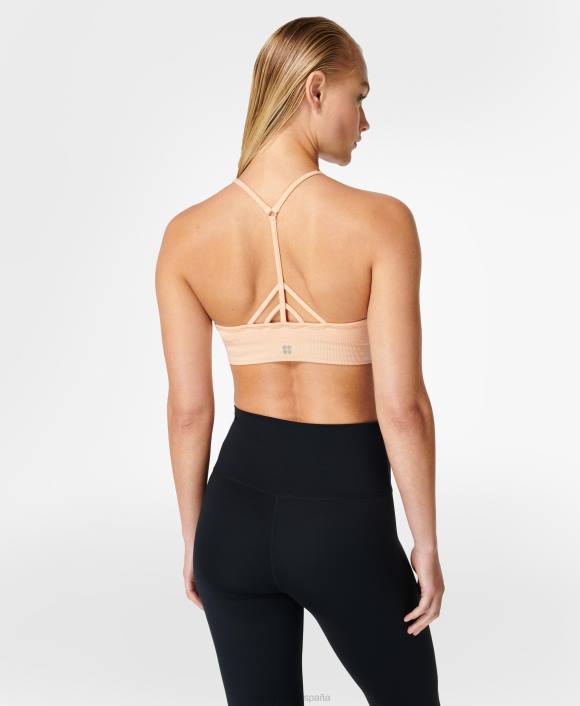ropa flor de naranja T28T930 sujetador de yoga sin costuras consciente mujer Sweaty Betty