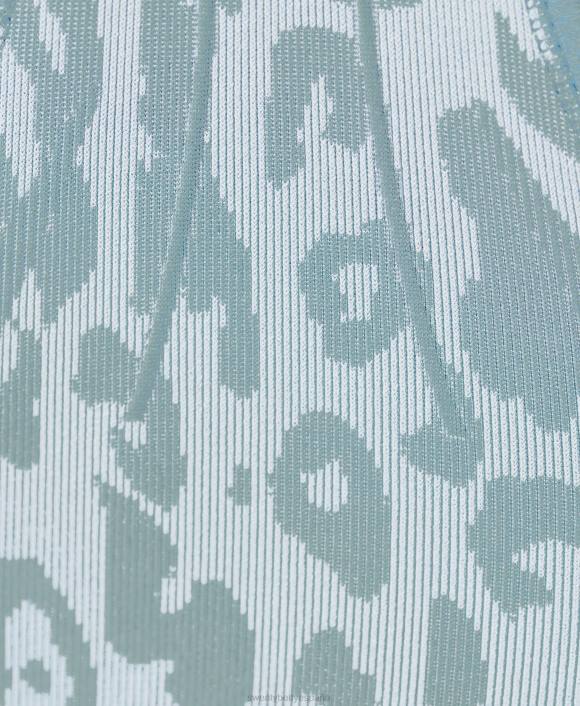 ropa jacquard de leopardo fácil azul vapor T28T461 sujetador deportivo de resistencia mujer Sweaty Betty