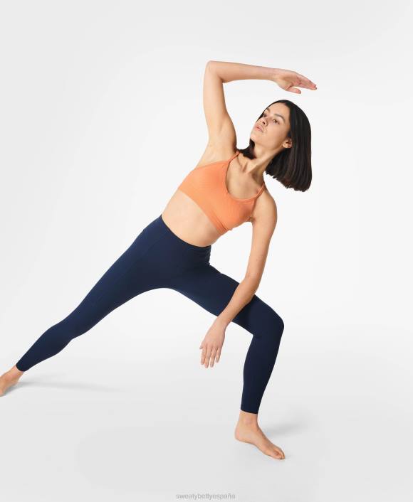 ropa naranja primavera T28T931 sujetador de yoga sin costuras consciente mujer Sweaty Betty