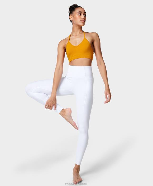 ropa neblina amarilla T28T933 sujetador de yoga sin costuras consciente mujer Sweaty Betty