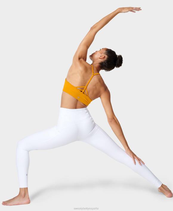 ropa neblina amarilla T28T933 sujetador de yoga sin costuras consciente mujer Sweaty Betty