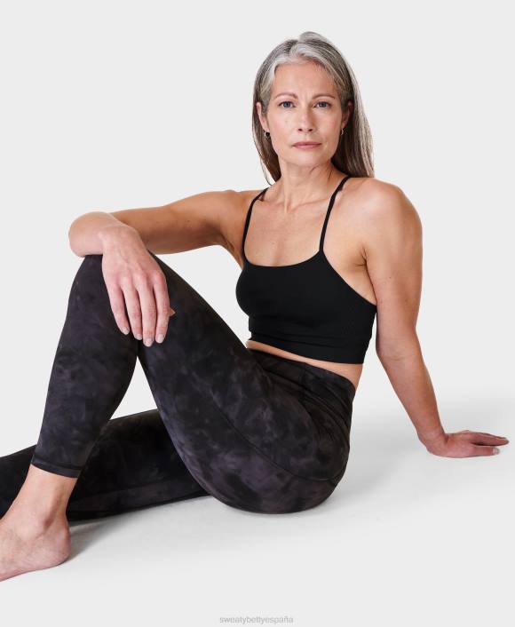 ropa negro T28T267 sujetador de yoga restaurado espíritu mujer Sweaty Betty